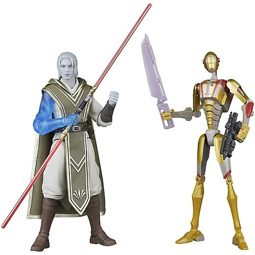 Hasbro Star Wars The Black Series Dagan Gera & BX Droide - 15 cm