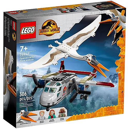 LEGO Jurassic World Quetzalcoatlus: Flugzeug-berfall (76947)