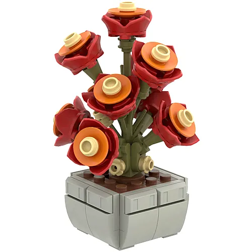Mini Blume Sunset - 119 Teile