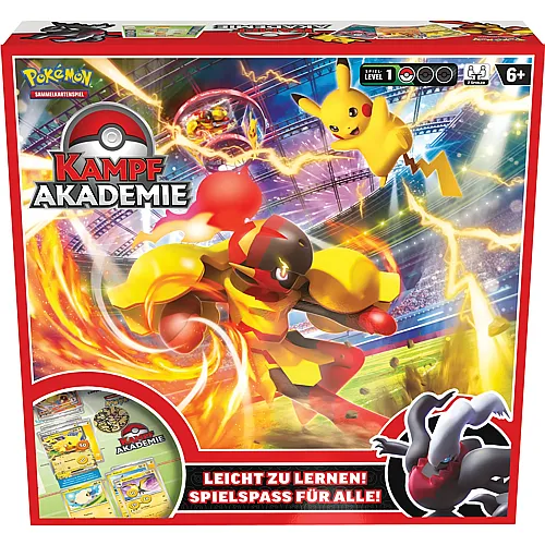 Pok�mon TCG Kampf Akademie (Pikachu-ex, Crimanzo-ex & Darkrai-ex) (DE)