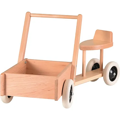 Rutscher mit Wagen