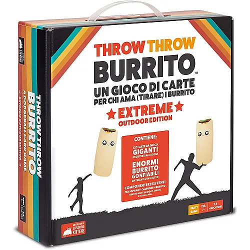 Exploding Kittens Throw Throw Burrito Extreme Outdoor Edition - Italiano