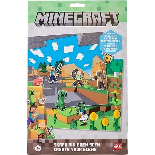 Sombo Minecraft Stickerset 22x34cm