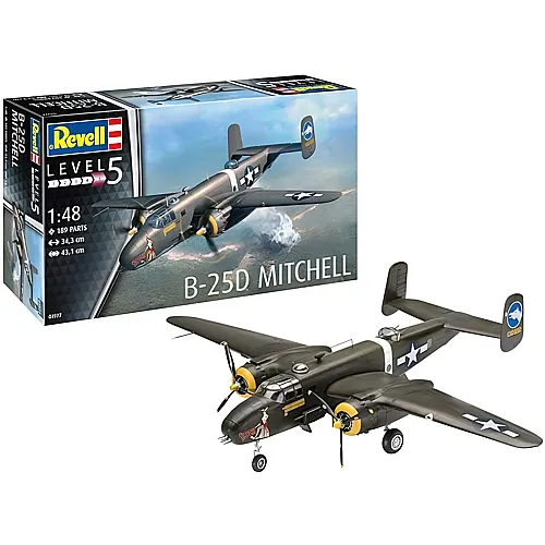 Revell Level 4 B-25J Mitchell