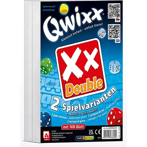 NSV Qwixx Double - Zusatzbl�cke 2er Set