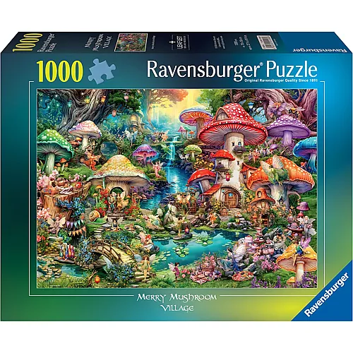 Merry Mushroom Village 1000Teile