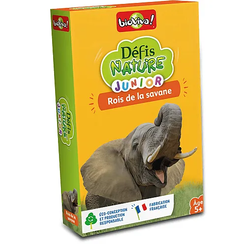 Bioviva D�fis Nature Junior Rois de la Savane - Fran�ais