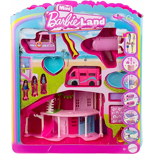 Traumvilla und 3 Fahrzeuge, Spielset