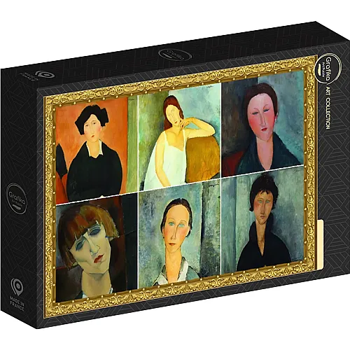 Modigliani en collage 1500Teile