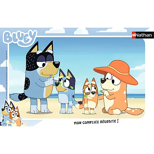Bluey at the beach - 15 Teile