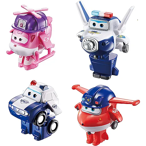 Alpha Toys 4er Set Transform-a-Bots #2 (5cm)