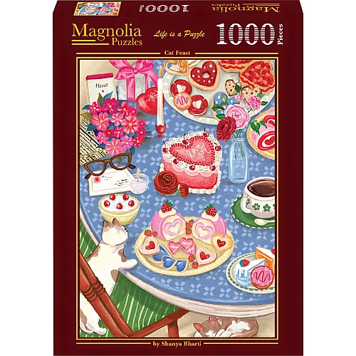 Magnolia Puzzle Puzzle 1000 Teile Katzenfest