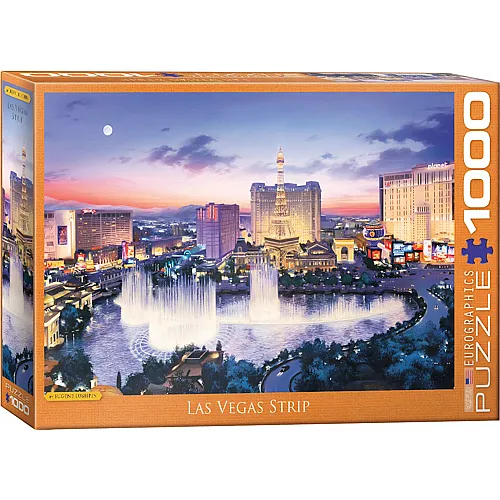 Eurographics Puzzle Las Vegas Strip - 1000 Teile