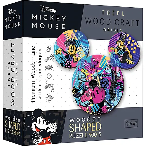 Wood Craft Mickey Mouse 505Teile