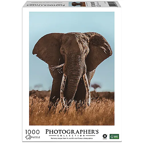 Ambassador Puzzle Donal Boyd Afrikanischer Elefant (1000Teile)