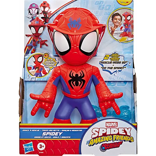 Hasbro Spiderman Spidey und Seine Super-Freunde Dance N' Rescue Spidey - Englisch