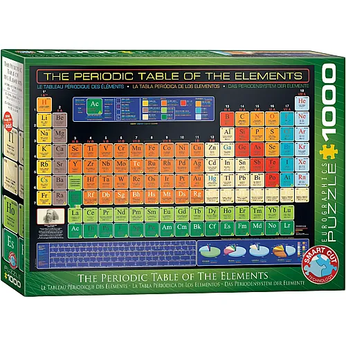 Eurographics Puzzle Das Periodensystem der Elemente (1000Teile)