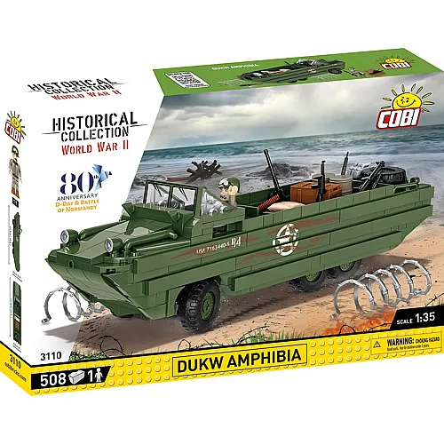 COBI Historical Collection DUKW Amphibia D-day 3110