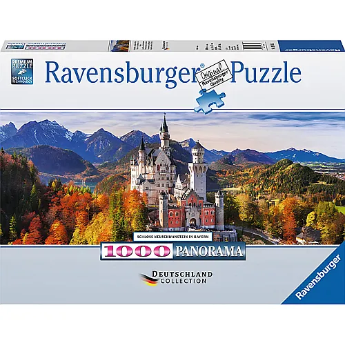 Ravensburger Puzzle Panorama Schloss Neuschwanstein (1000Teile)