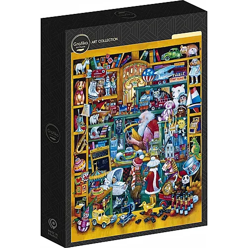 Grafika Puzzle Art Collection Spielzeugwerkstatt (1000Teile)