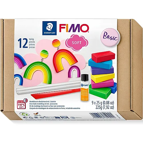 Fimo Modellierset - 12 Teile