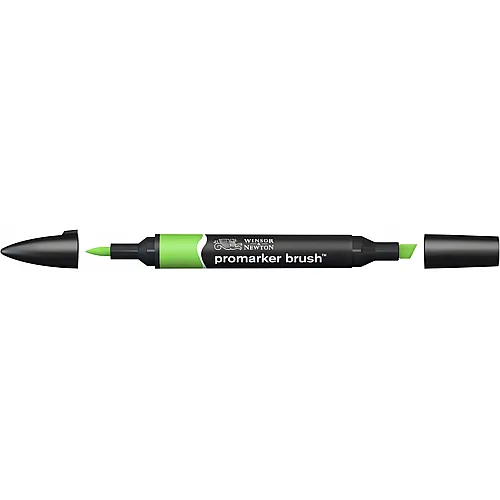Winsor & Newton Promarker Brush mit 2 Spitzen Leuchtendgr�n