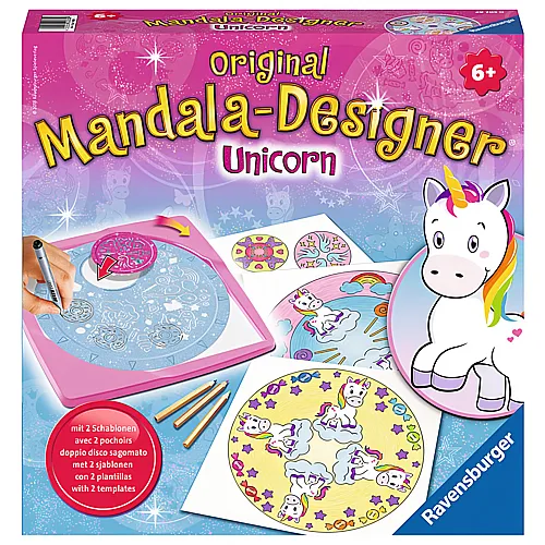 Midi Mandala-Designer Unicorn