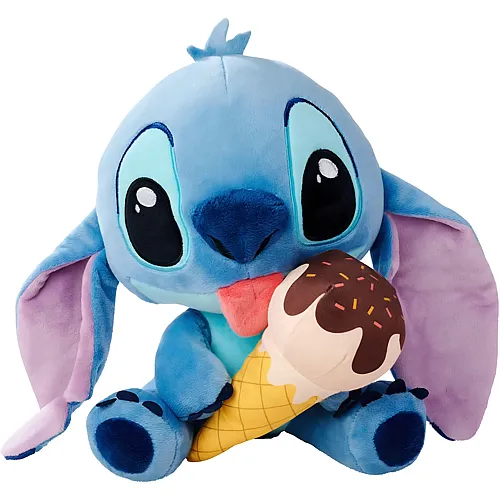 Simba Pl�sch Lilo & Stitch Stitch mit Eiscreme - 25 cm
