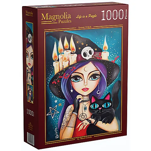 Magnolia Puzzle S�sse Hexe (1000Teile)
