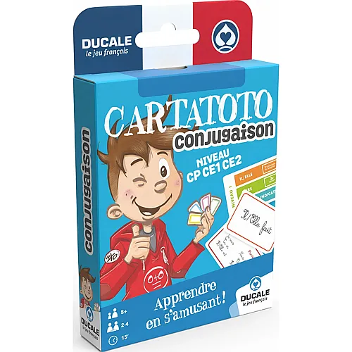 Cartamundi Shuffle Cartatoto Conjugaison Eco Format