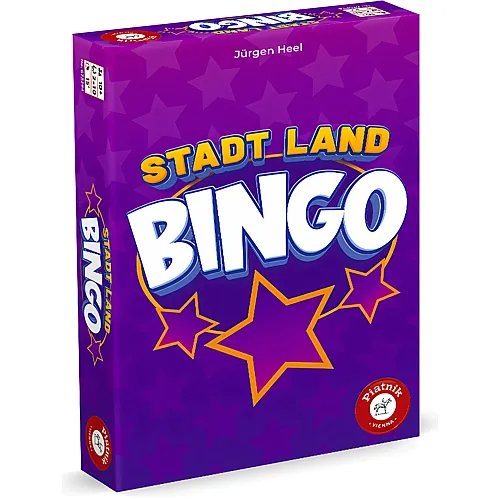 Piatnik Spiele Stadt Land Bingo - Deutsch