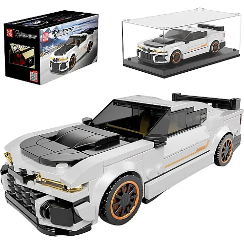 Sportwagen Vitrine Weiss 27083