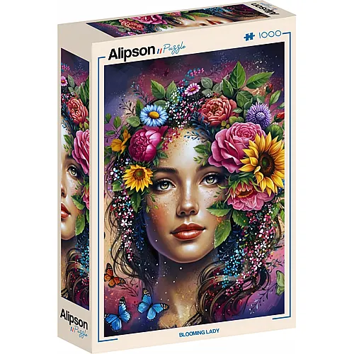 Alipson Puzzle Blooming Lady - 1000 Teile
