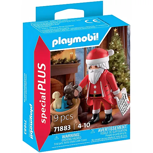 PLAYMOBIL specialPLUS Weihnachtsmann mit Wunschzettel 71883