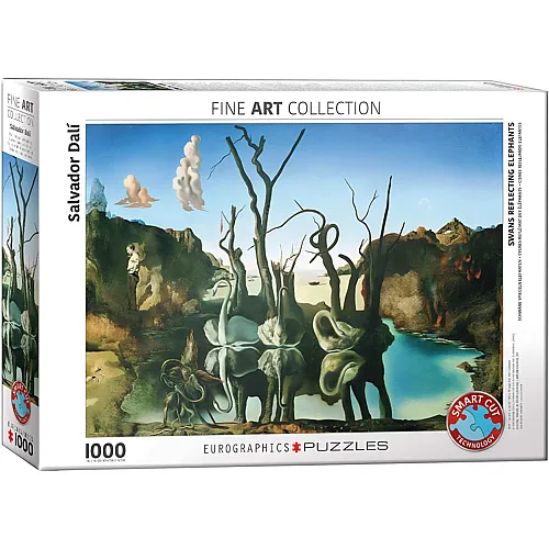 Salvador Dalí - Swans Reflecting Elephants 1000Teile