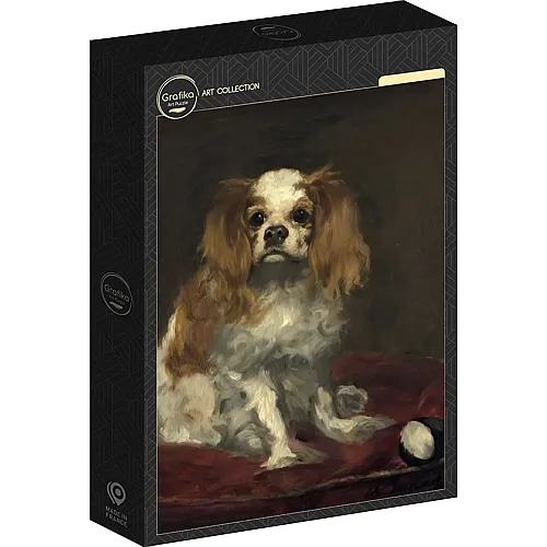 Grafika Puzzle Art Collection Edouard Manet: A King Charles Spaniel, 1866 - 1000 Teile