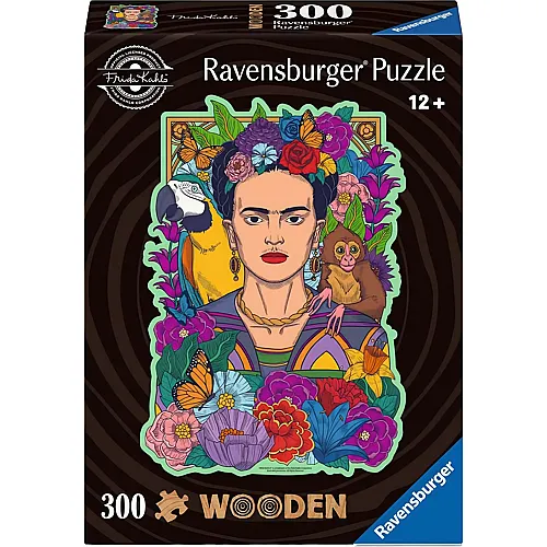 Wooden Frida Kahlo 300Teile