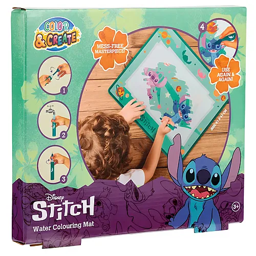 Canenco Lilo & Stitch Stitch Wasserausmalmatte 3x27x23cm