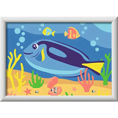 Ravensburger CreArt Malen nach Zahlen - Bunter Doktorfisch