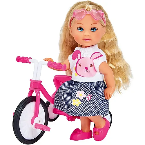 Puppe mit Dreirad