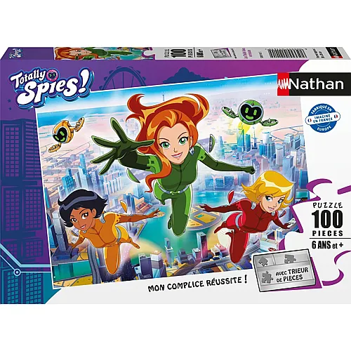 Nathan Puzzle Totally Spies auf Mission (100Teile)