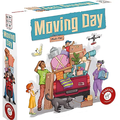 Piatnik Spiele Moving Day - Mehrsprachig