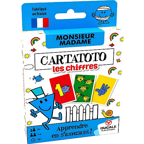 Cartamundi Cartatoto Chiffre MR Mme Eco Format Shuffle
