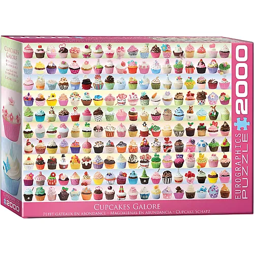 Cupcakes Kollektion - 2000 Teile