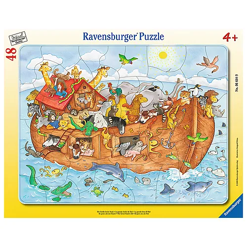 Ravensburger Rahmenpuzzle Die grosse Arche Noah (48Teile)