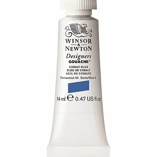 Winsor & Newton W&n Designers Gouache 14ml Tube Kobaltblau