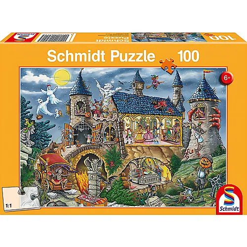 Schmidt Puzzle Geisterschloss (100Teile)