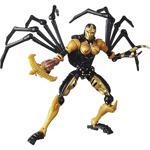 Hasbro War For Cybertron Transformers Kingdom Deluxe Black Arachnia (14cm)