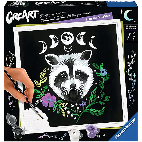 Ravensburger CreArt Pixie Cold Racoon