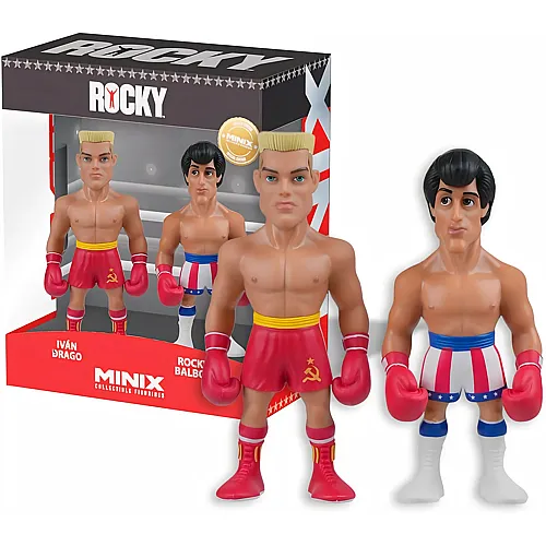 Toys and humans MINIX - Movies - Pack Double Rocky IV - Sammelfigur 12 cm
